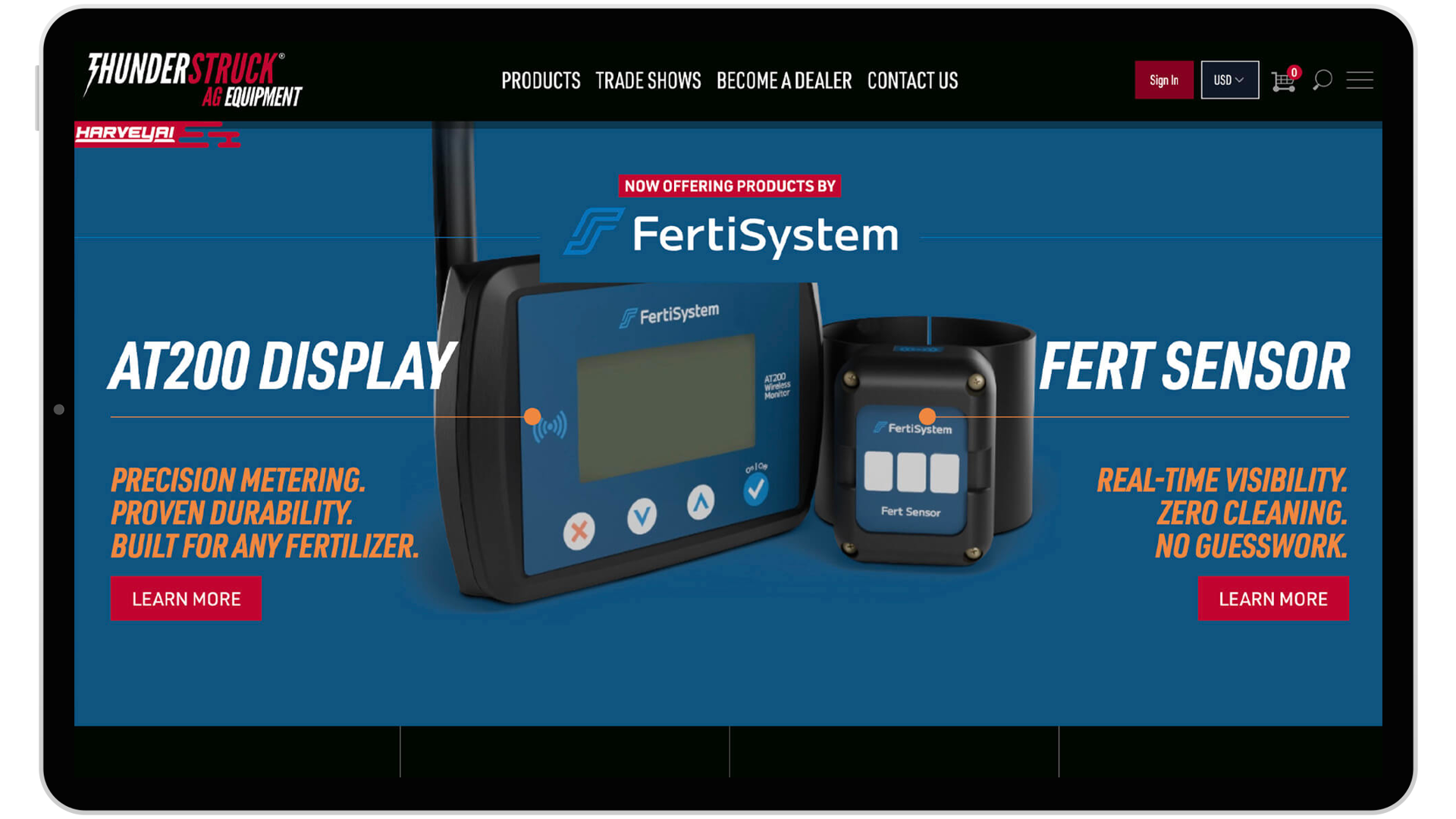 clarity thunderstruck-metering portfolio cover in tablet frame