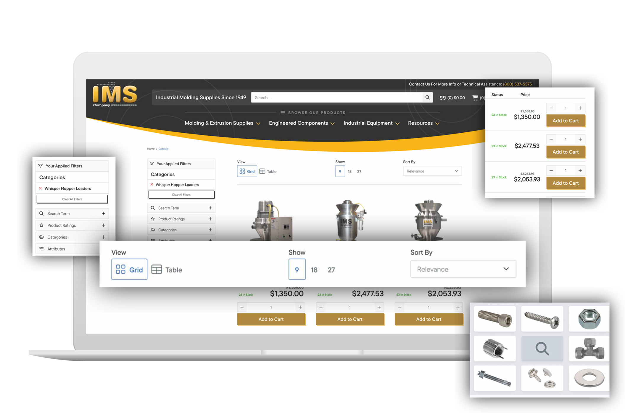 clarity catalogGridBannerLaptop screenshot